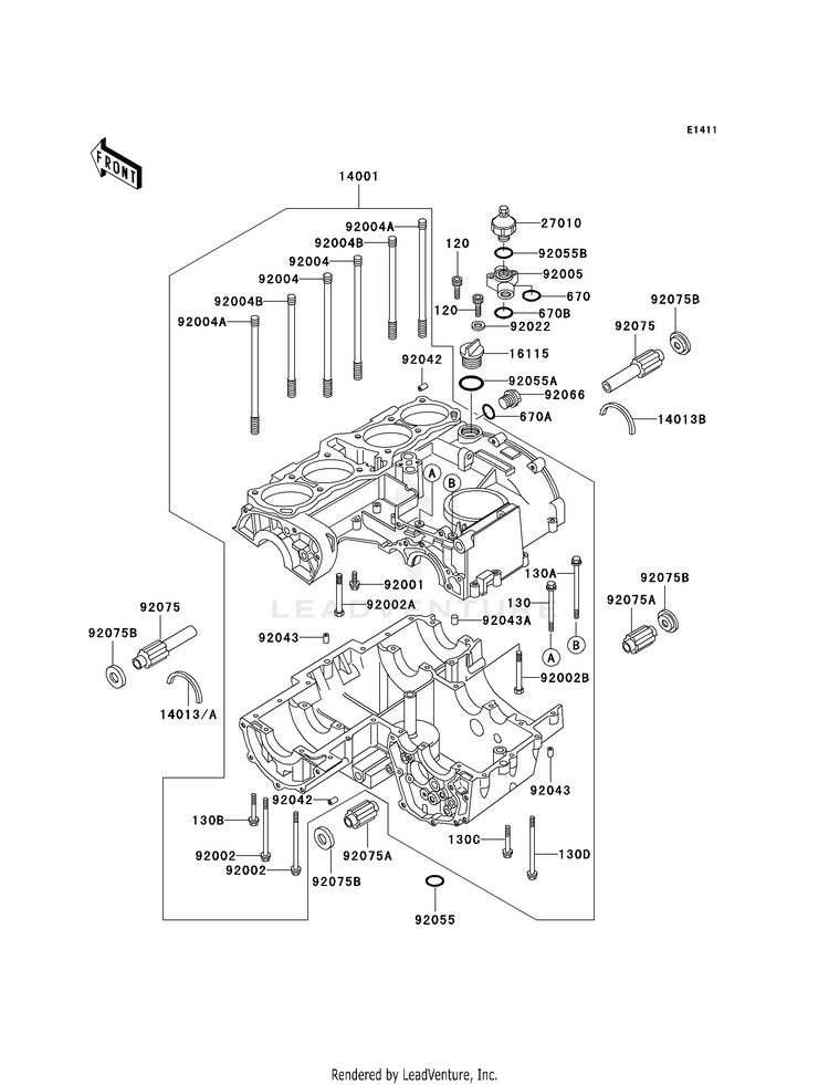 Crankcase Schematic