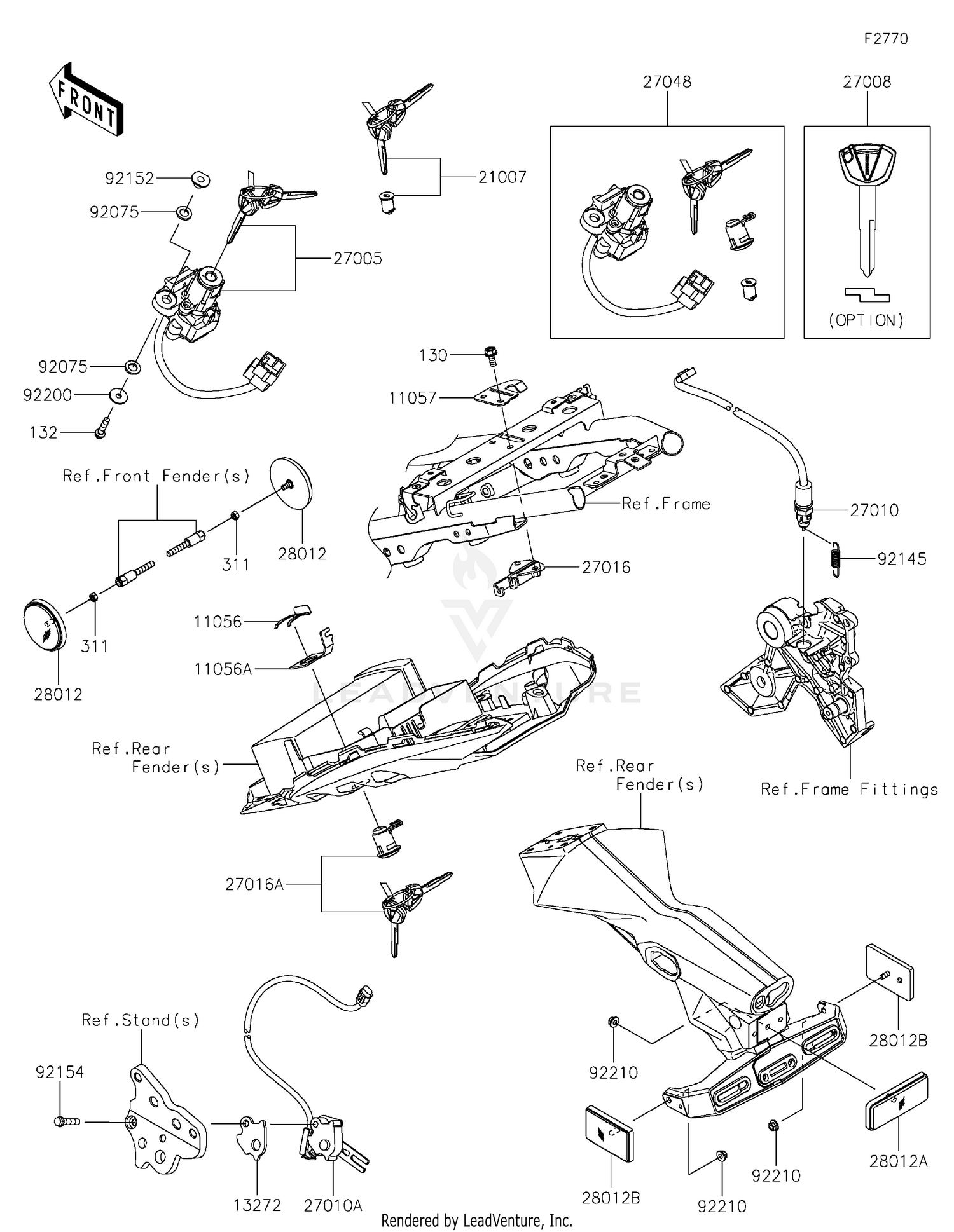 Ignition Switch/Locks/Reflectors