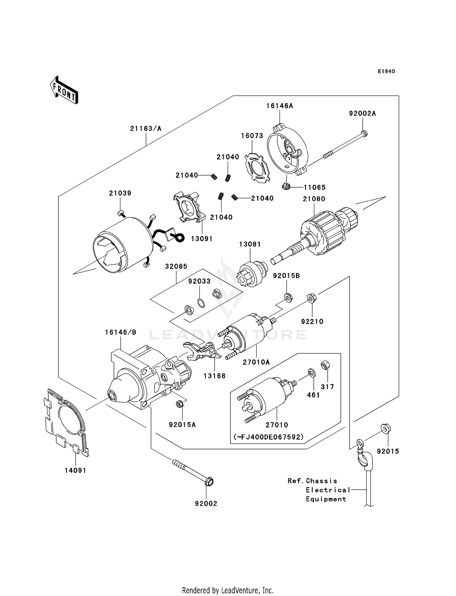 STARTER MOTOR