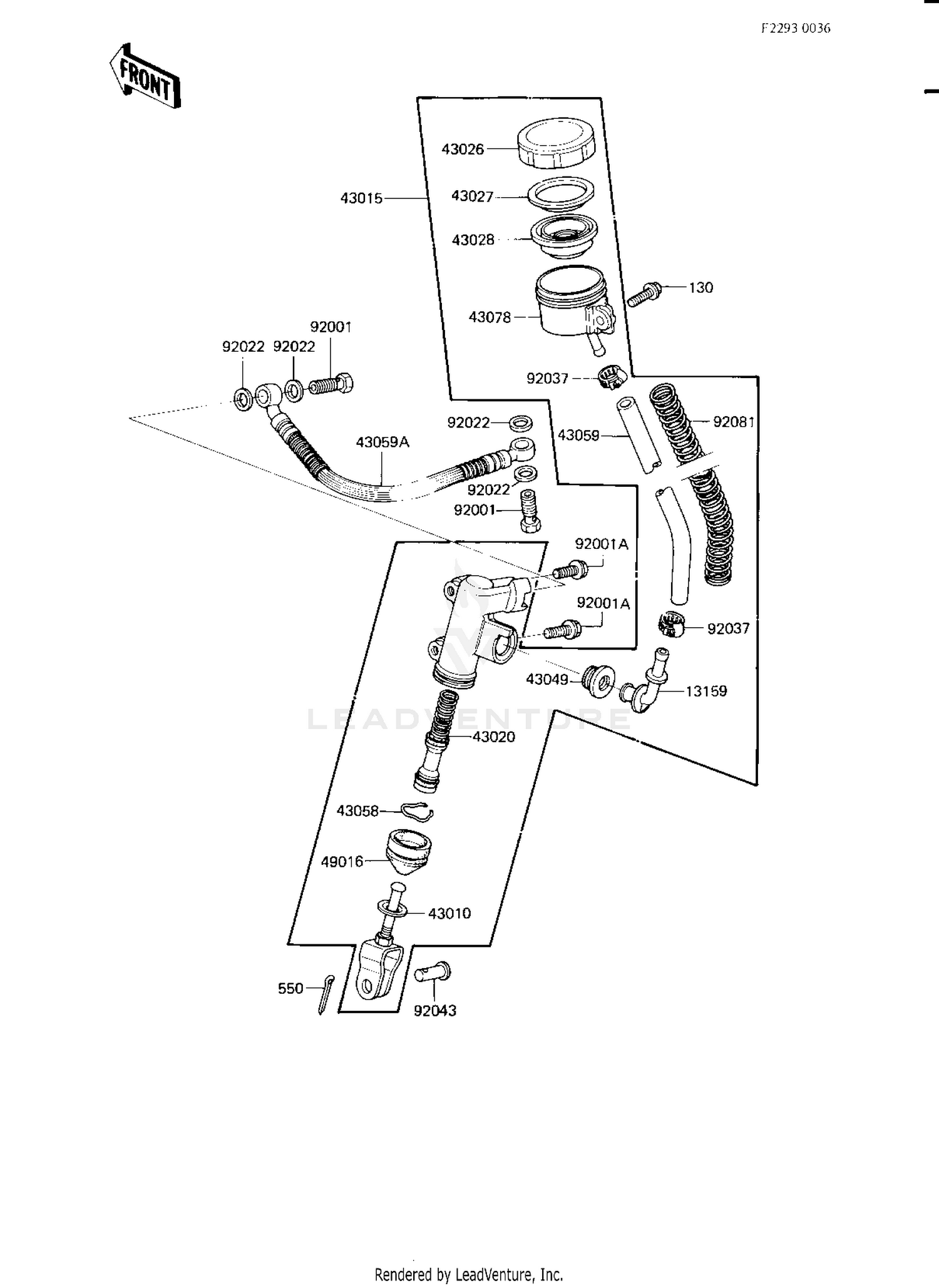 REAR MASTER CYLINDER