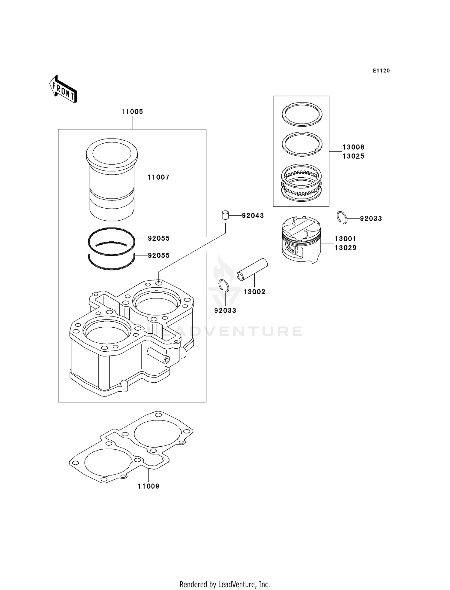 CYLINDER/PISTON(S)