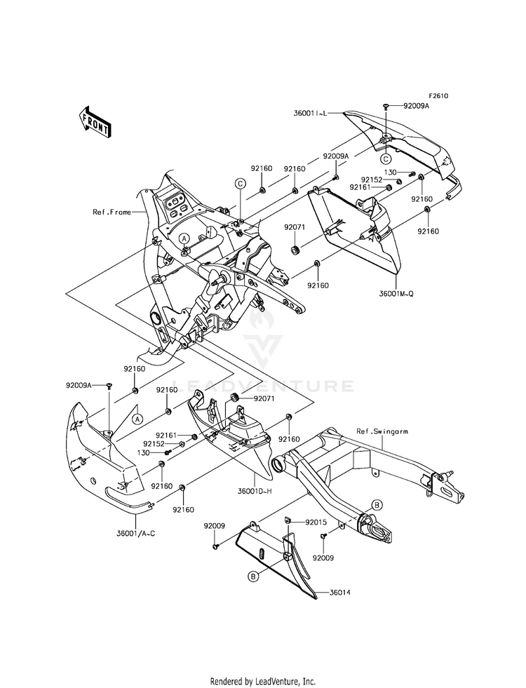 Side Covers/Chain Cover Schematic