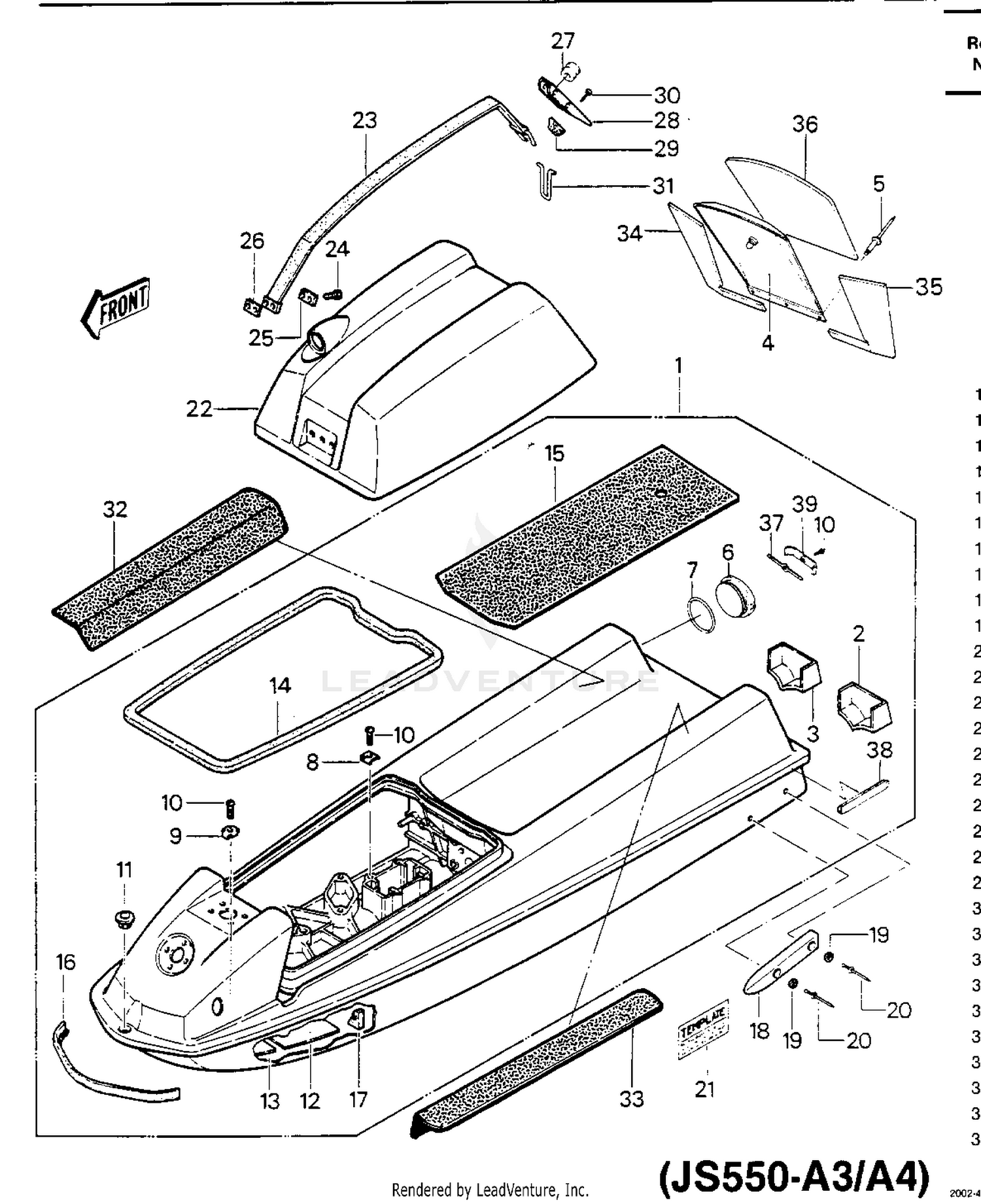 Assembly diagram