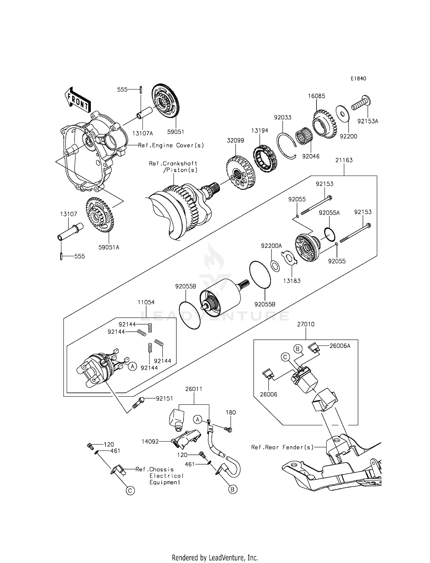 STARTER MOTOR