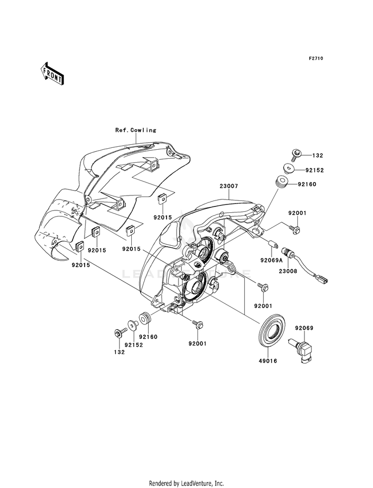Headlight(S) Schematic