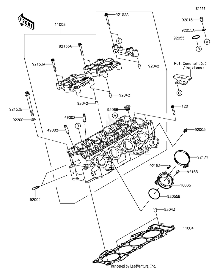Cylinder Head Schematic