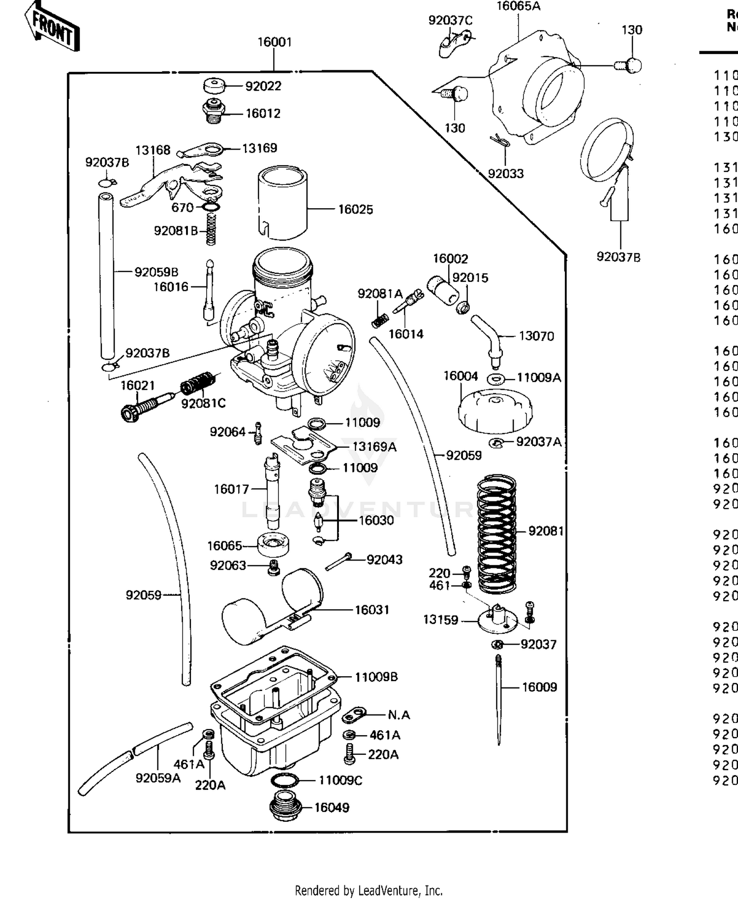 Assembly diagram