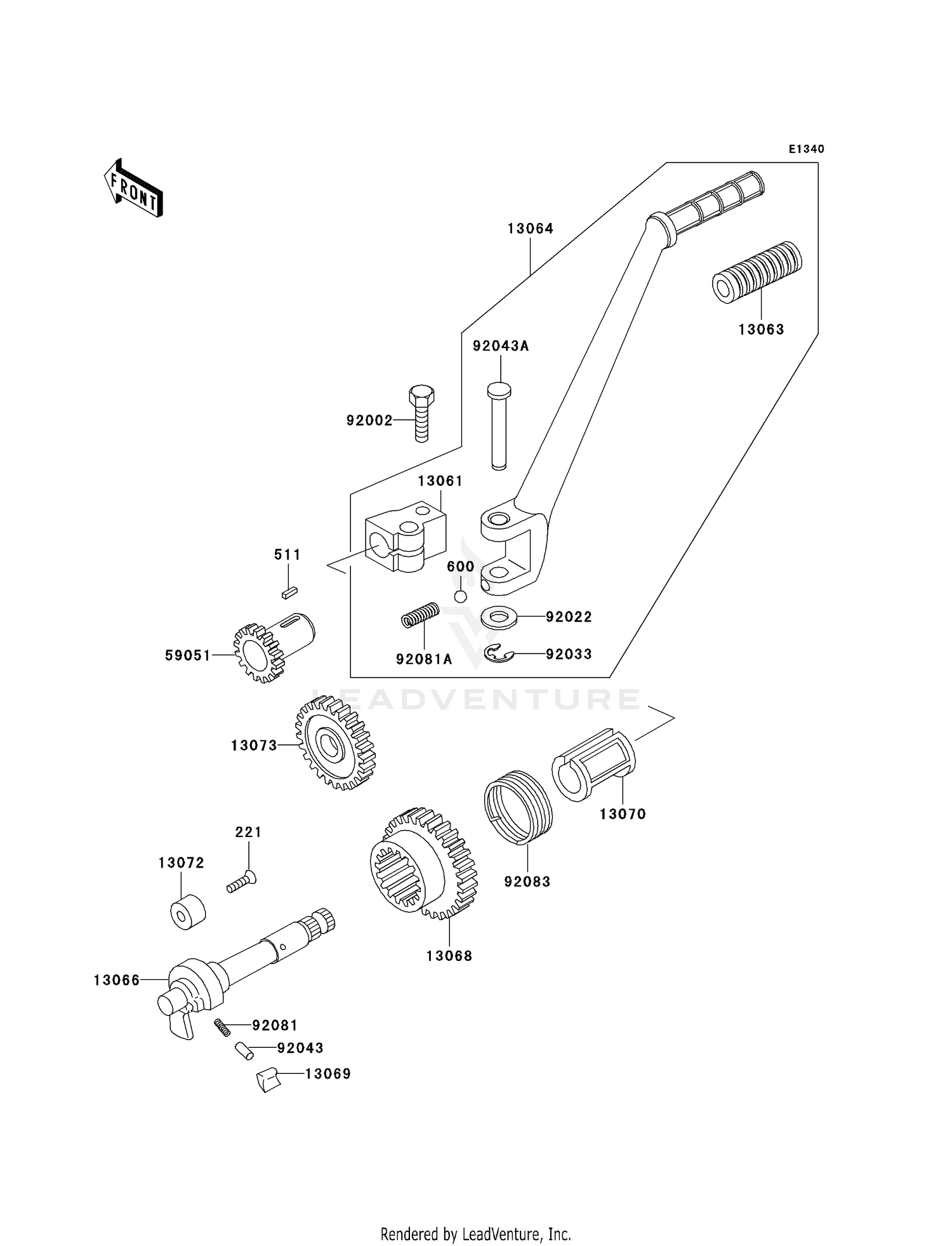 KICKSTARTER MECHANISM