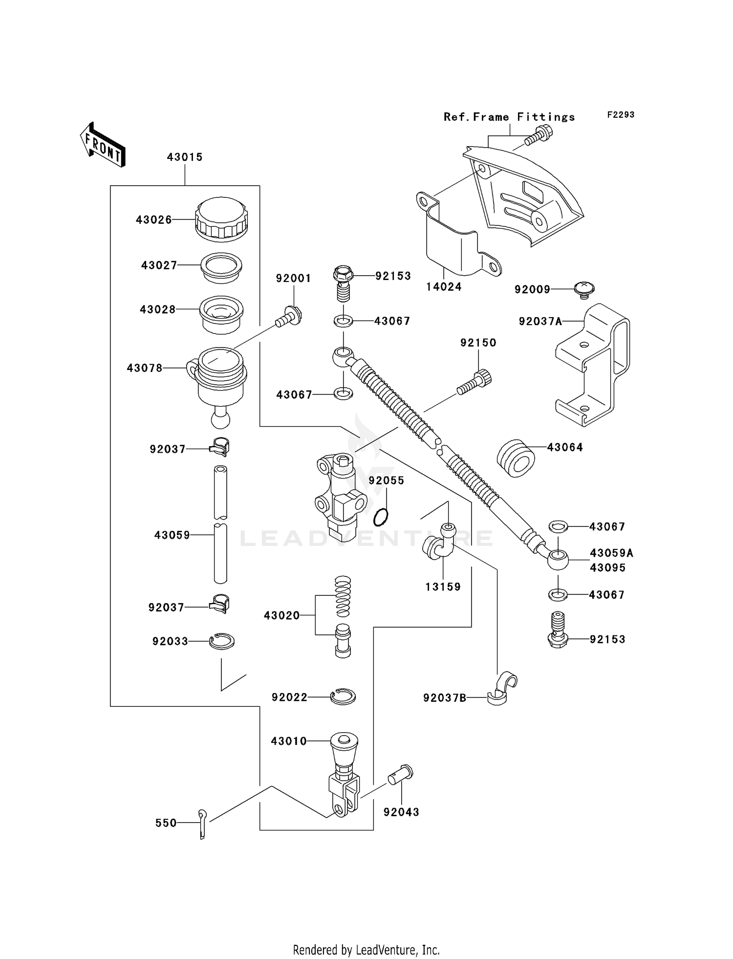 REAR MASTER CYLINDER