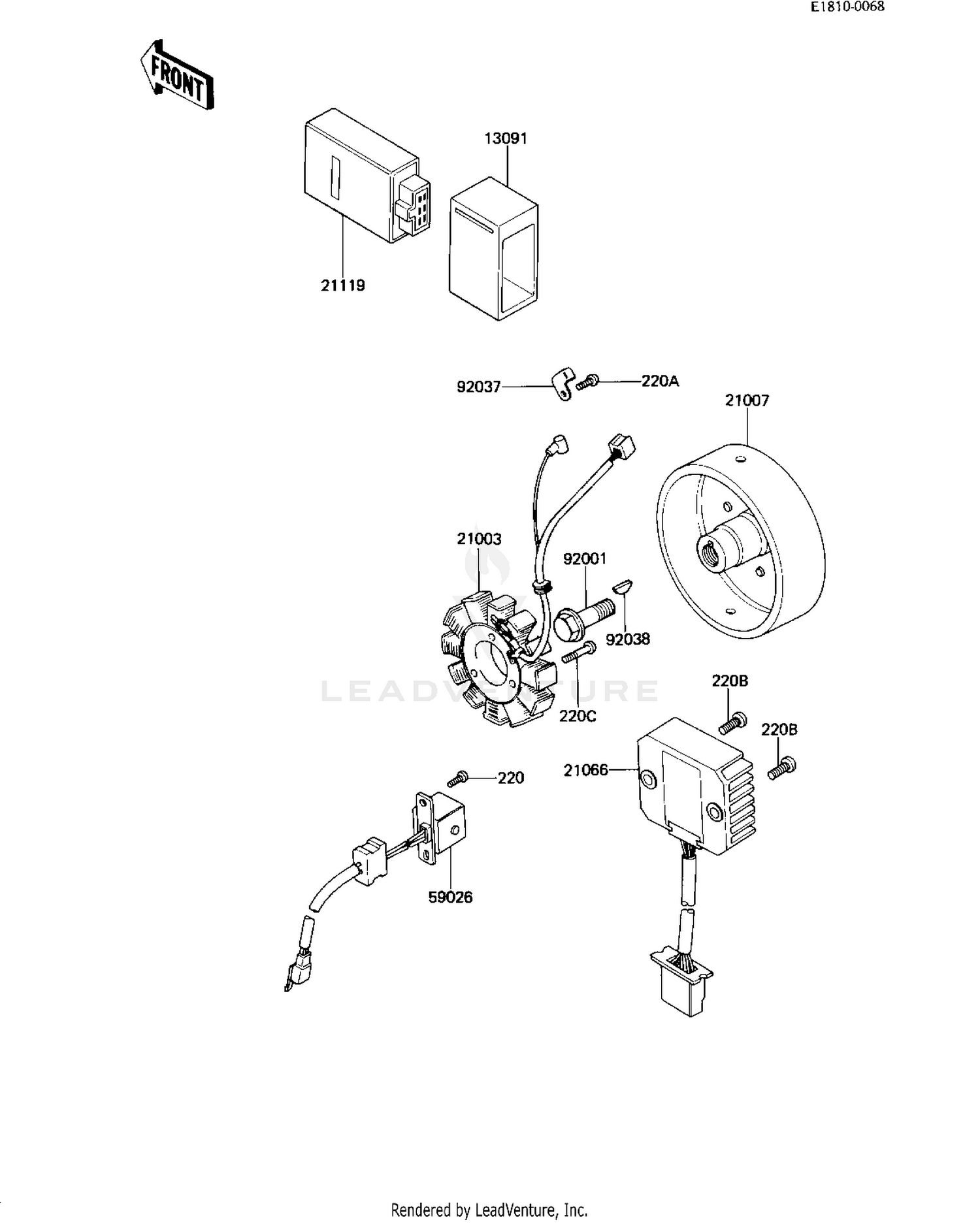 IGNITION/GENERATOR/REGULATOR