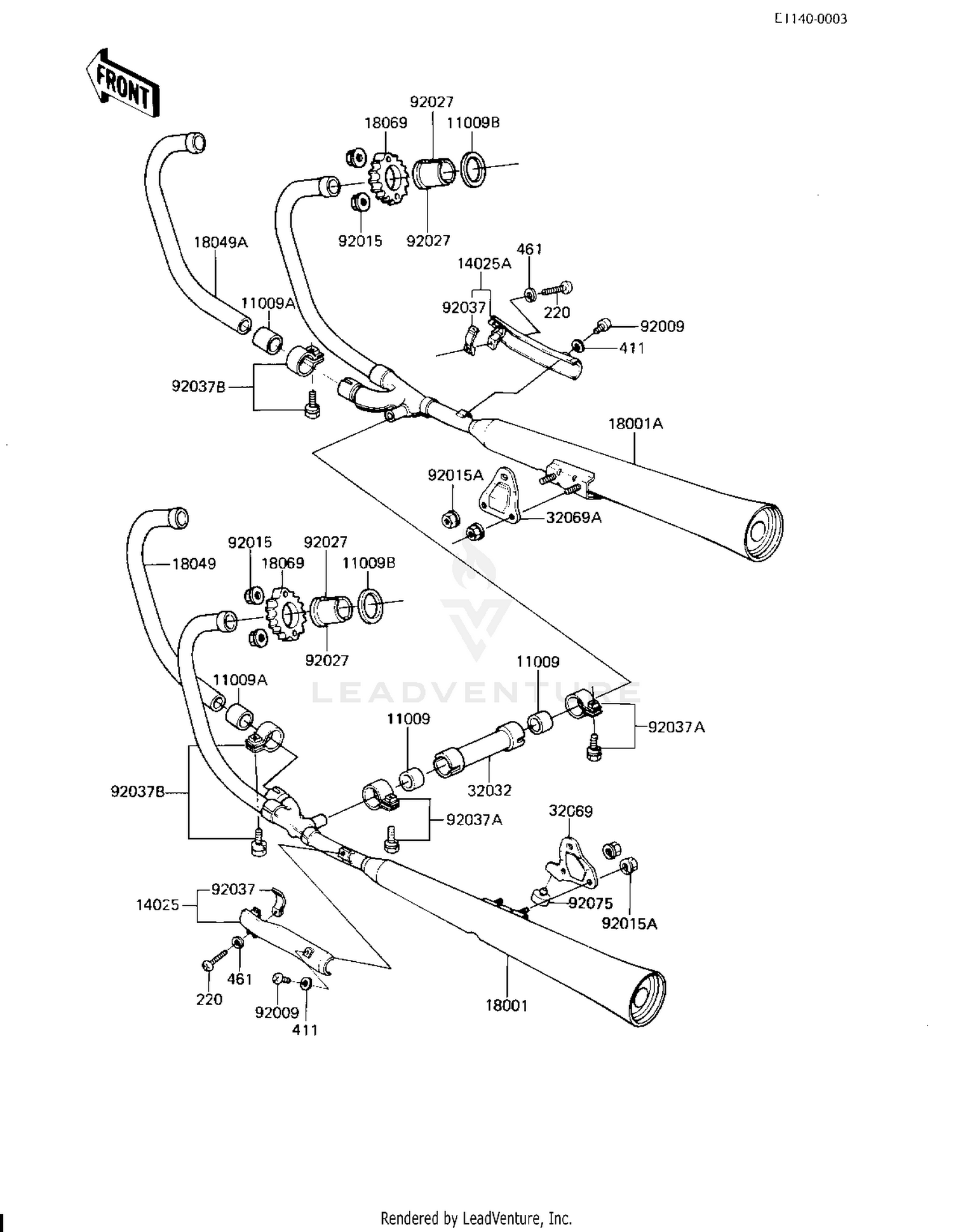 MUFFLERS ('83 H3)