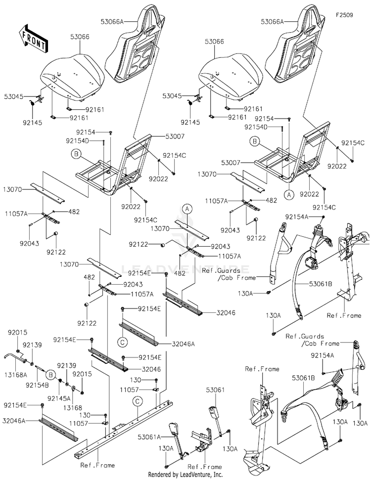Seat(Front) Schematic