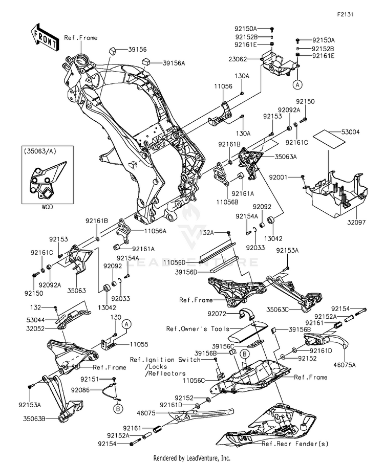Frame Fittings Schematic