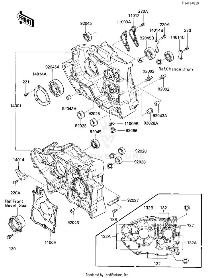 Crankcase Schematic