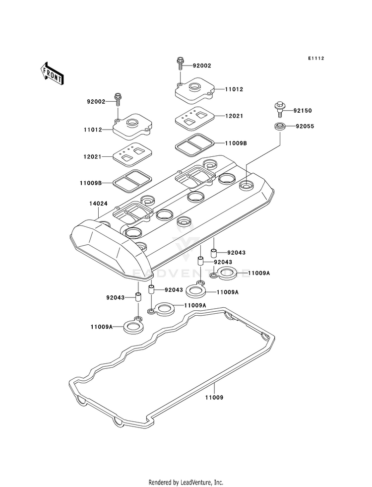 Cylinder Head Cover Schematic