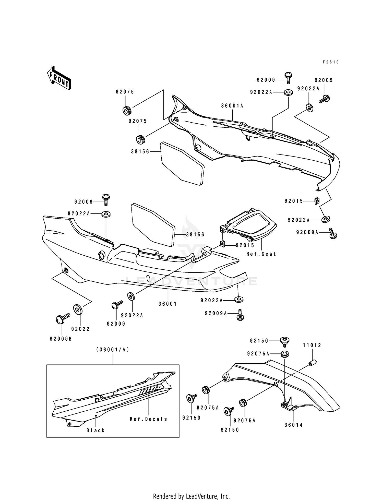 SIDE COVERS/CHAIN COVER