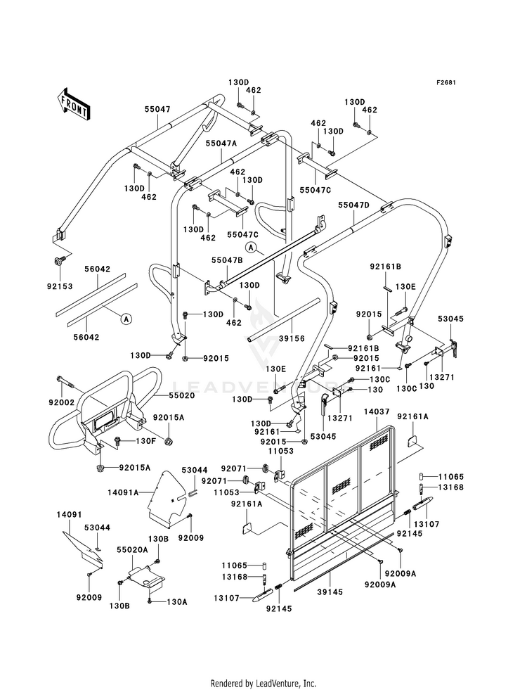 Guards/Cab Frame (K6f) Schematic