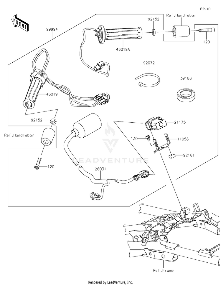 Accessory(Grip Heater) Schematic