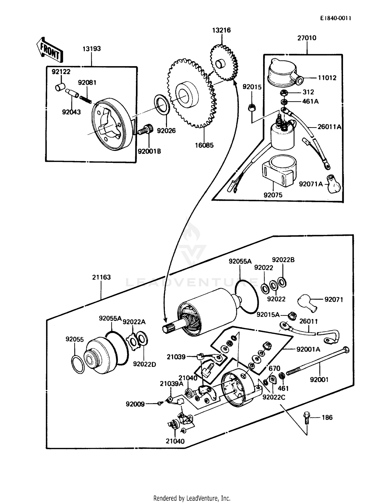 STARTER MOTOR