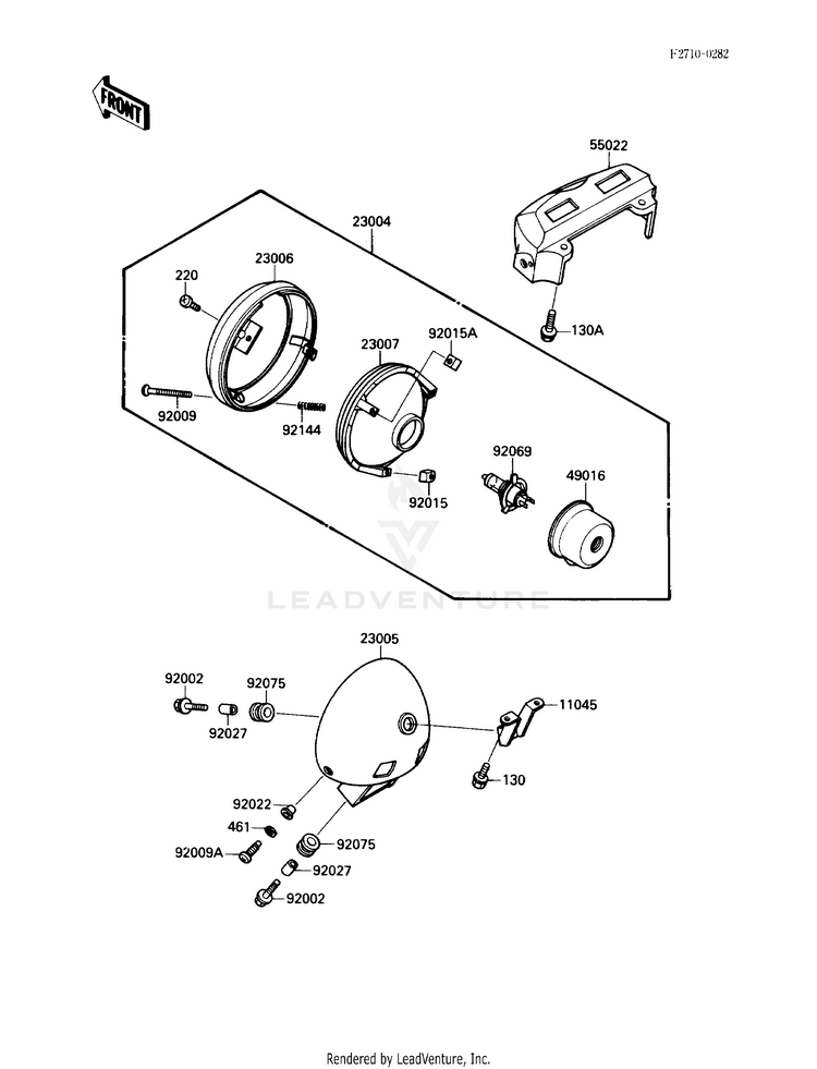 Head Lamp Schematic