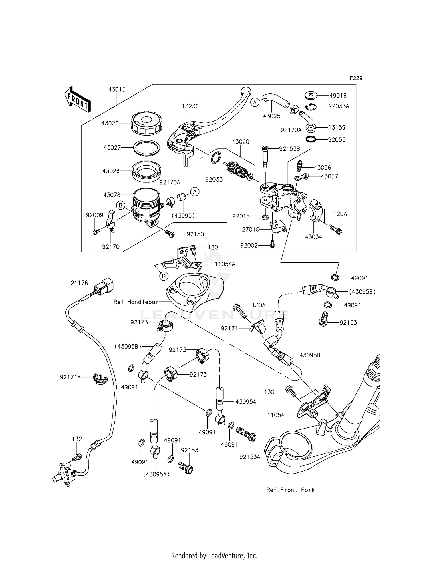 FRONT MASTER CYLINDER
