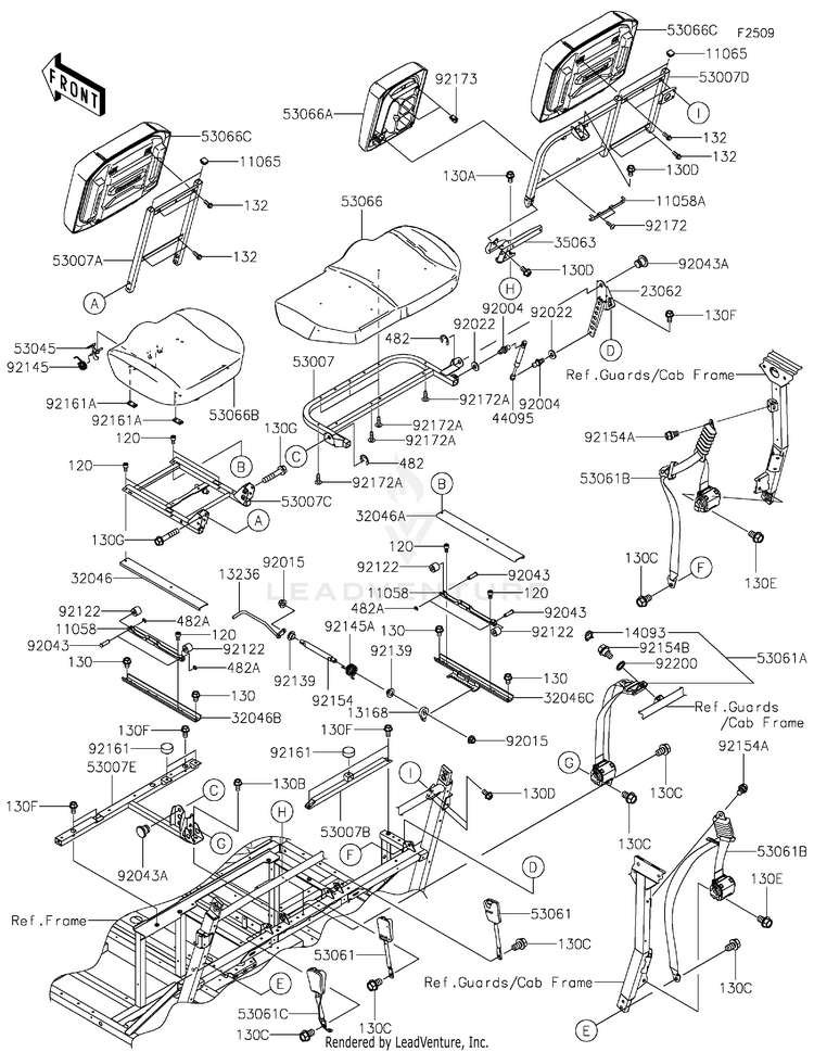 Seat(Front) Schematic