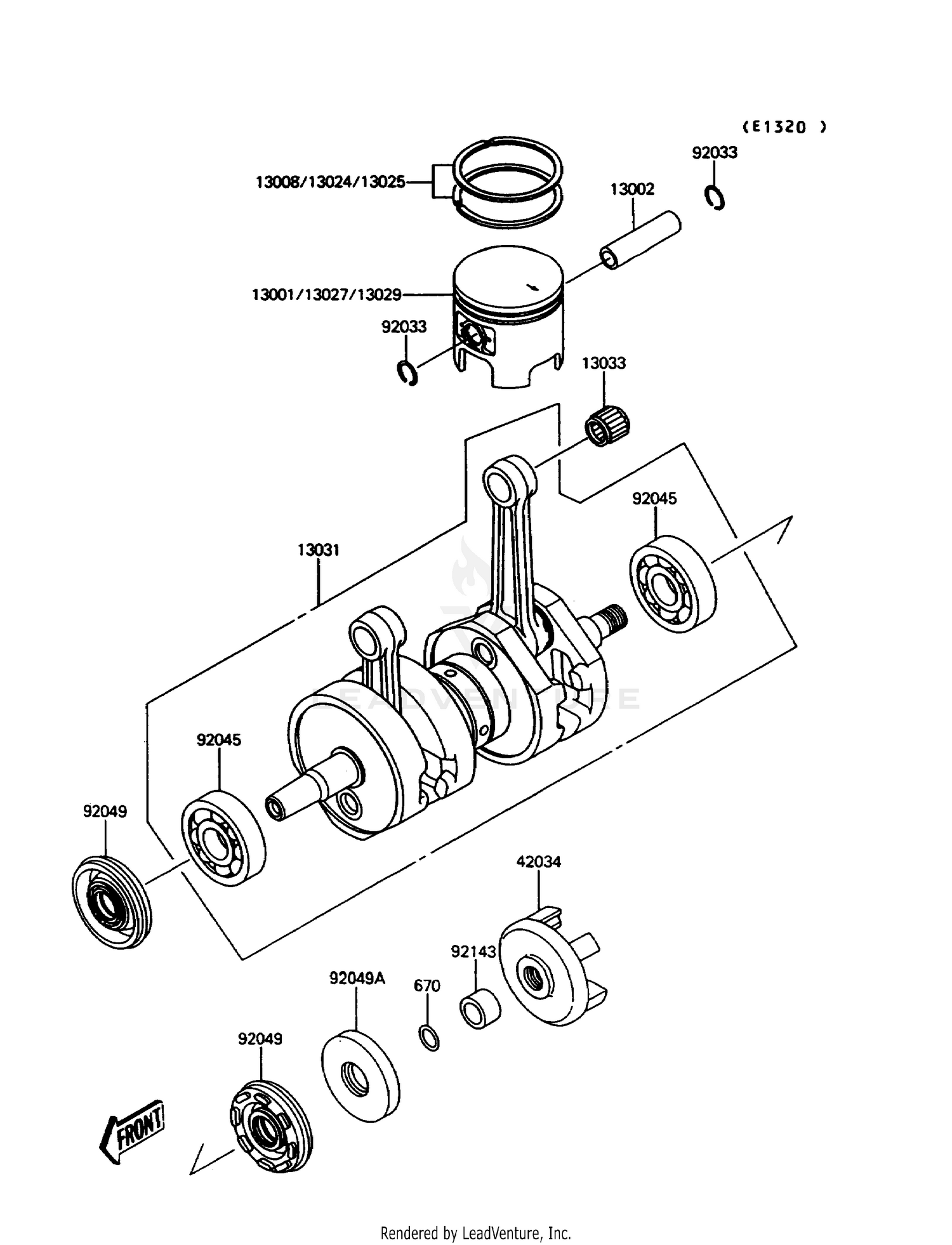 CRANKSHAFT/PISTON