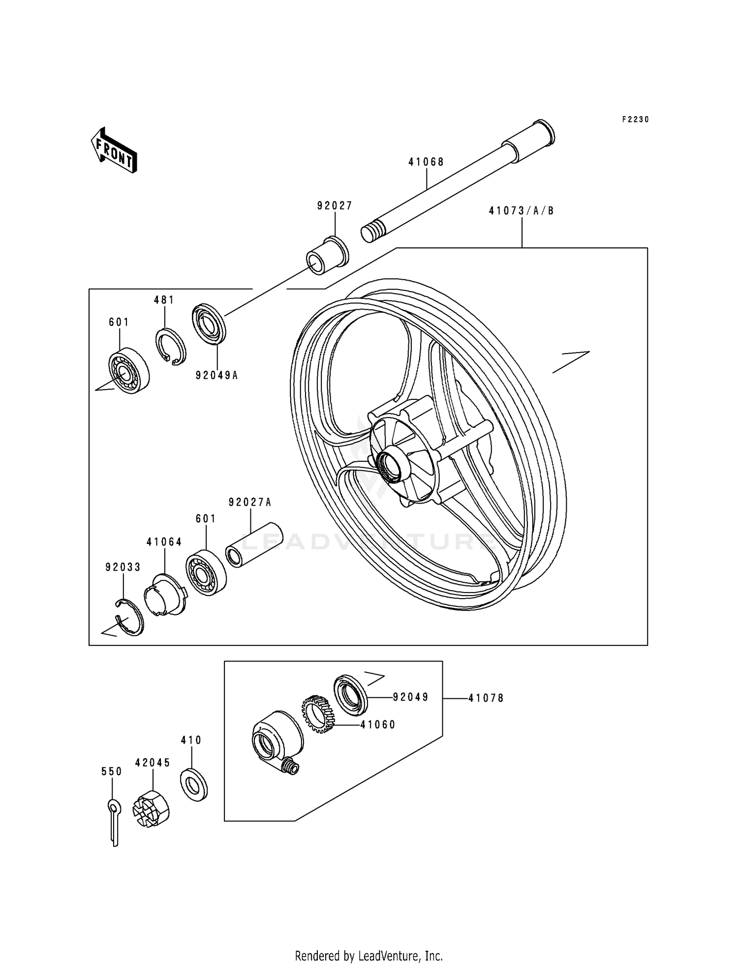 FRONT WHEEL