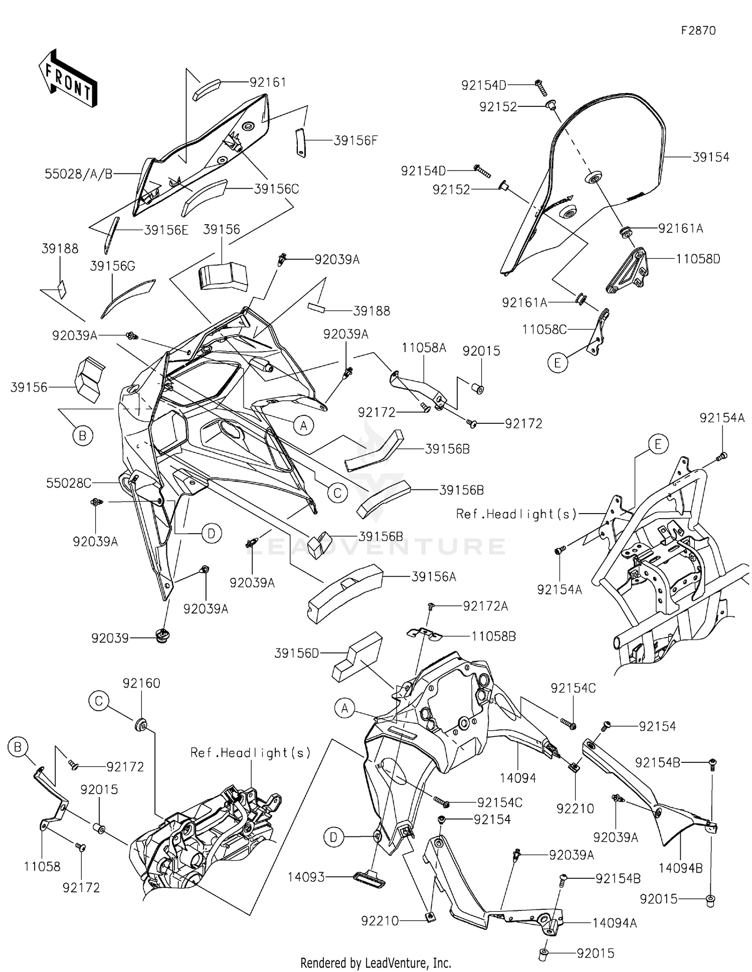 Cowling(Upper)