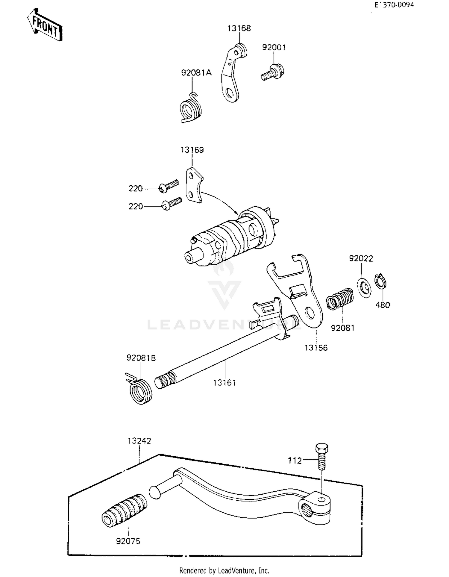 GEAR CHANGE MECHANISM