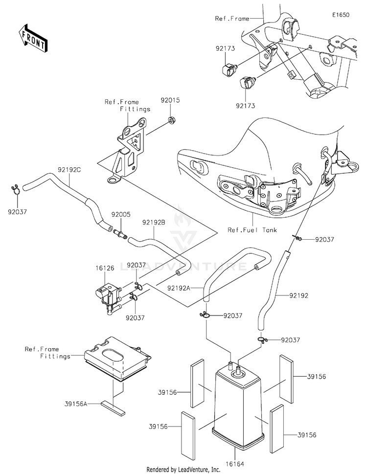 Fuel Evaporative System(Ca) Schematic