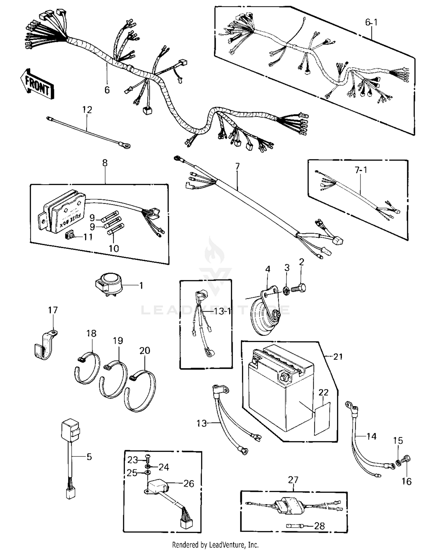 CHASSIS ELECTRICAL EQUIPMENT ('80-'81 A1
