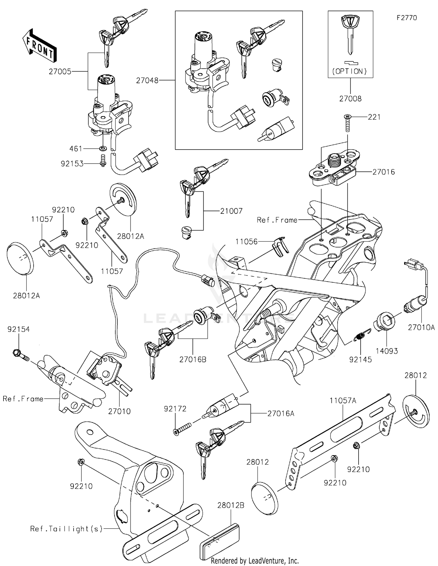 Ignition Switch/Locks/Reflectors 2