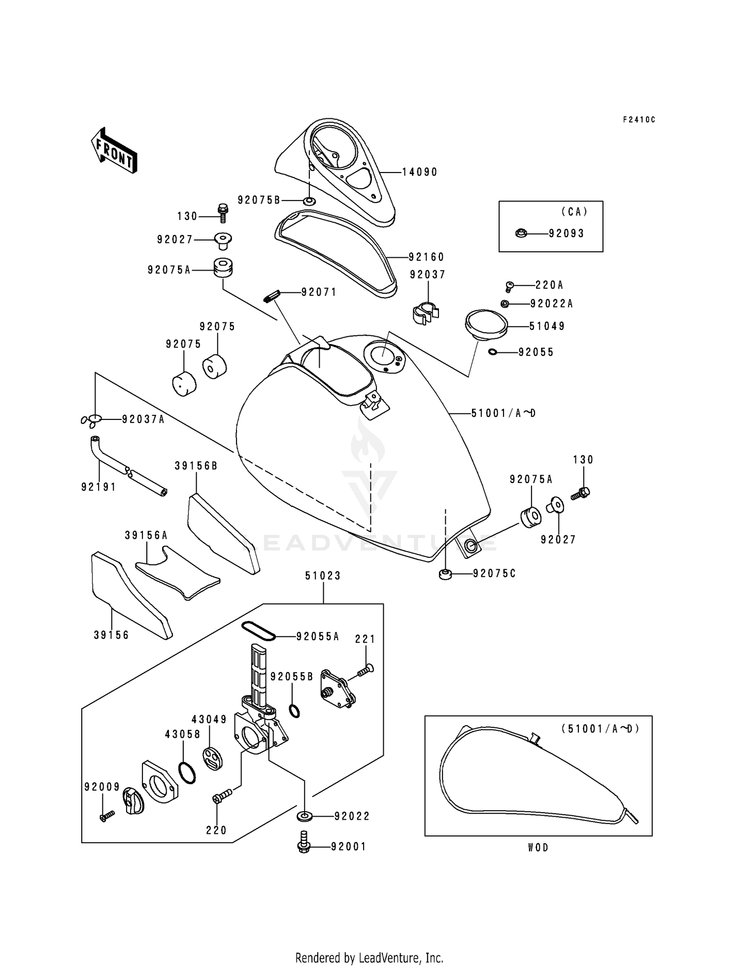 FUEL TANK (VN800-A5)