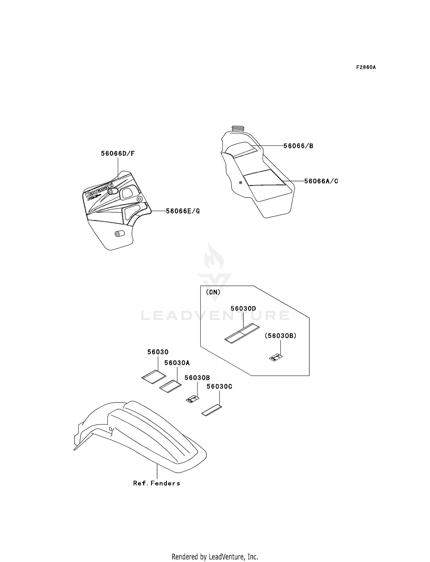 LABELS (KX500-E16)