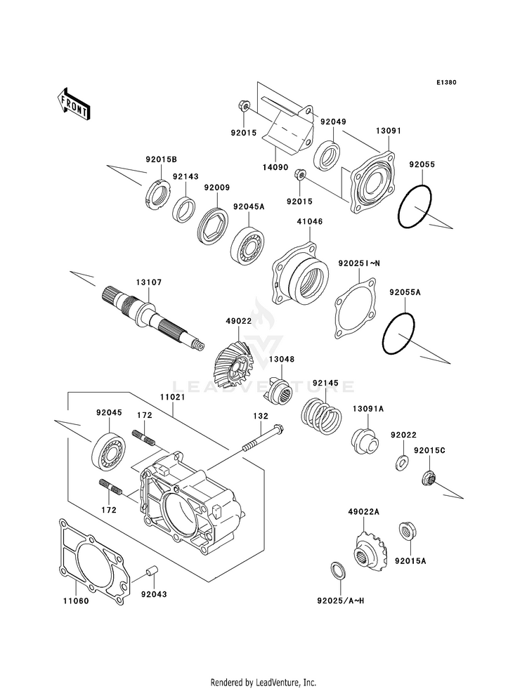 Bevel Gear Case Schematic
