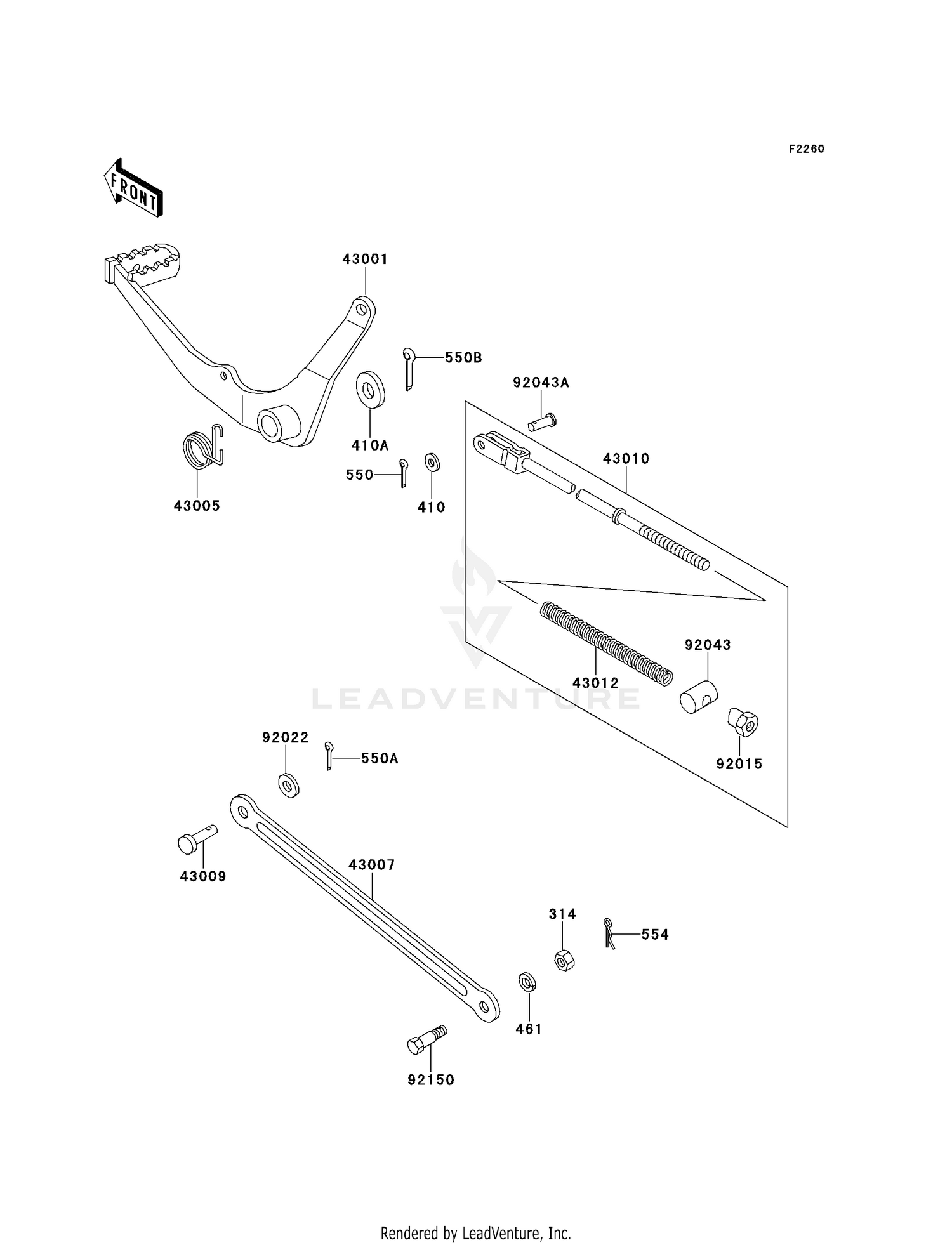 BRAKE PEDAL