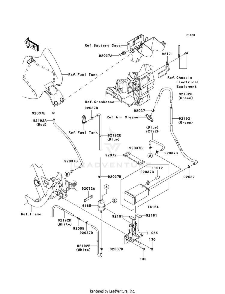Fuel Evaporative System (Ca) Schematic