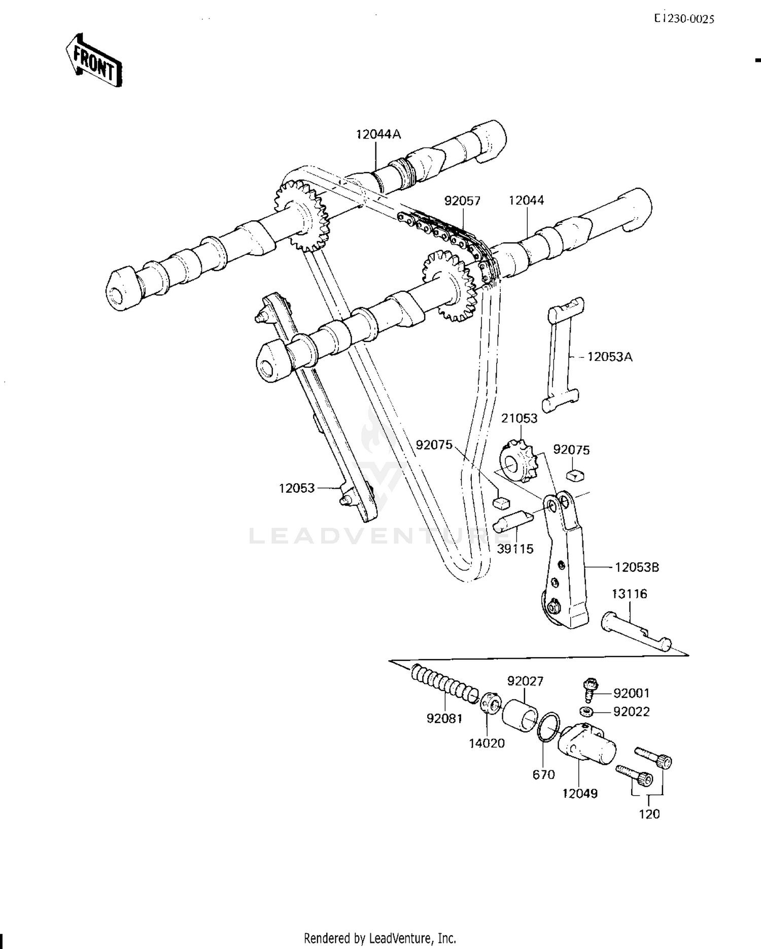 CAMSHAFTS/CHAIN/TENSIONER