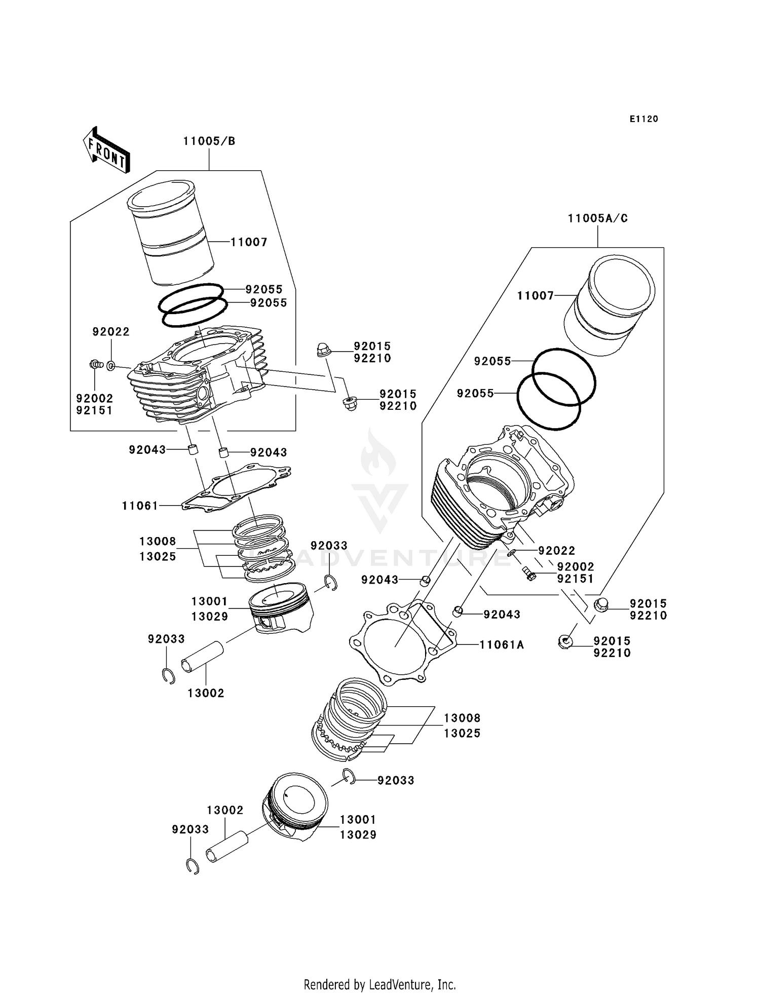 CYLINDER/PISTON(S)