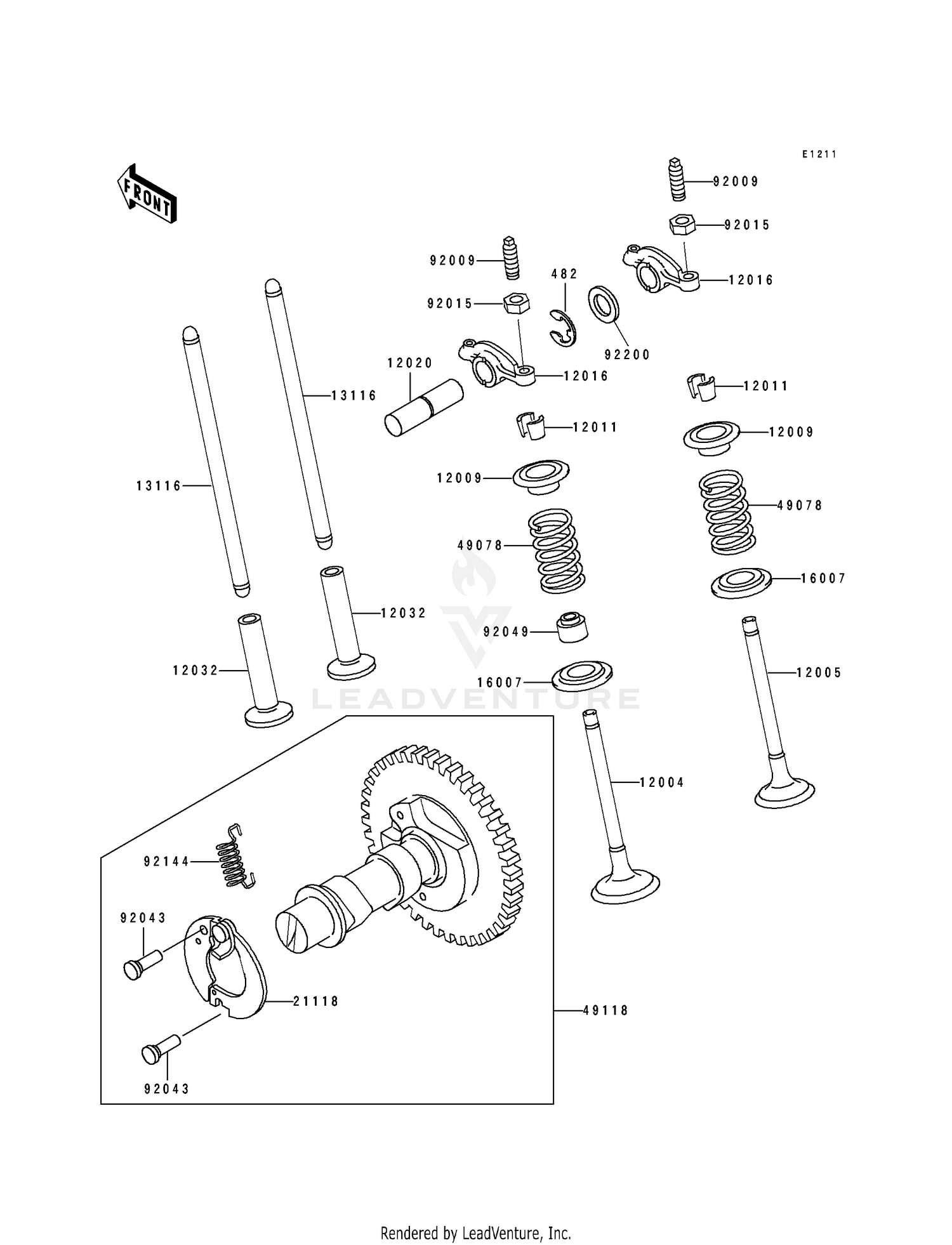 VALVE/CAMSHAFT