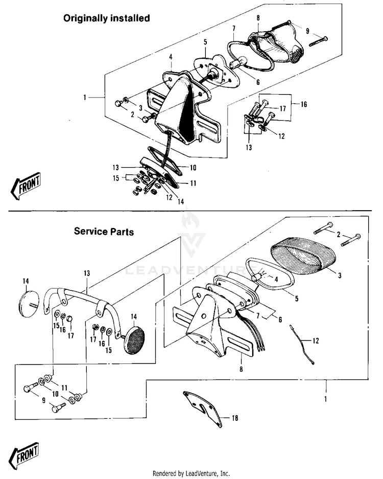 Taillight (F9) Schematic