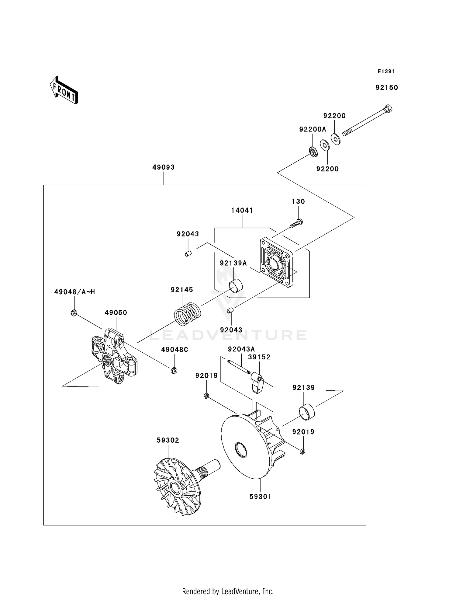 92139-0050 BUSHING