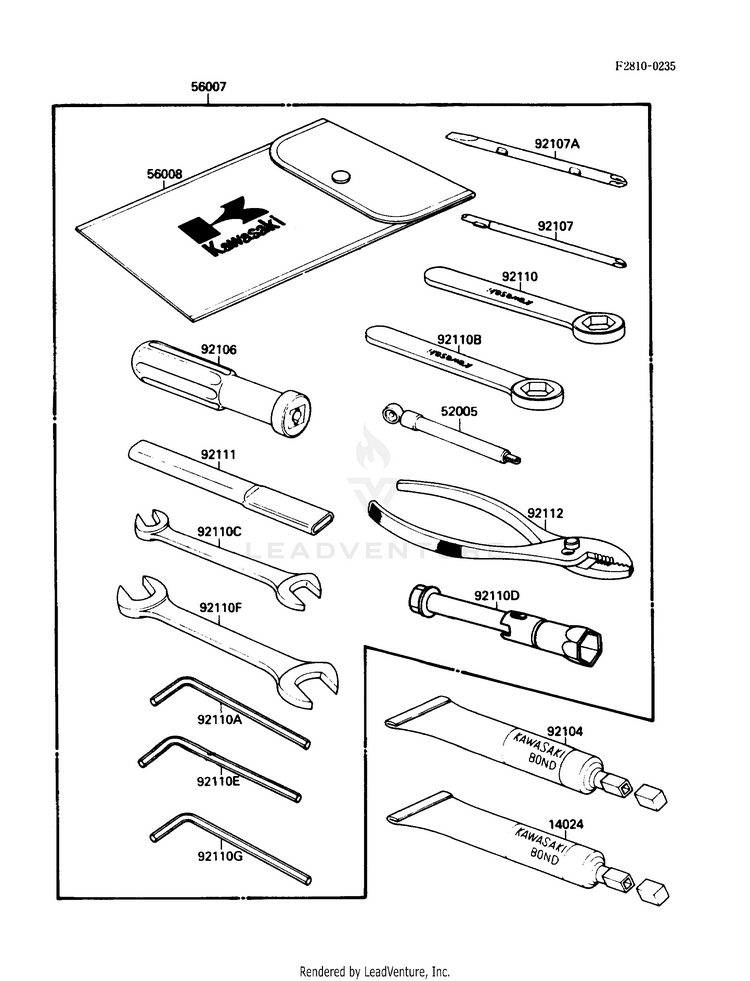 Owner's Tools Schematic