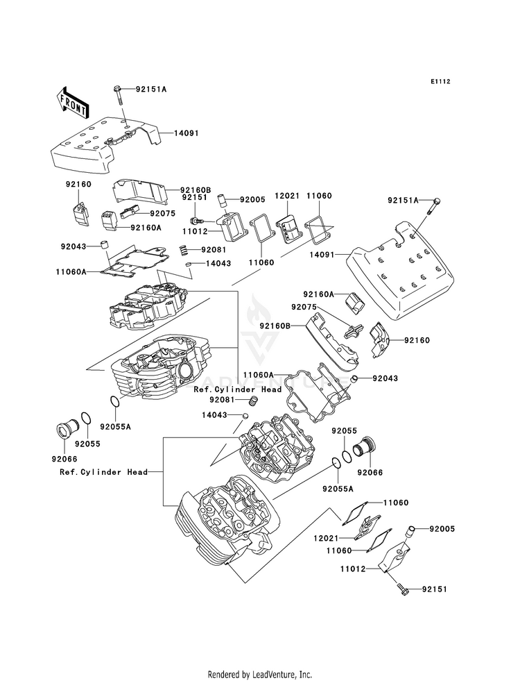 Cylinder Head Cover Schematic