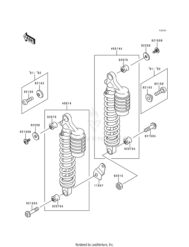 Suspension/Shock Absorber Schematic