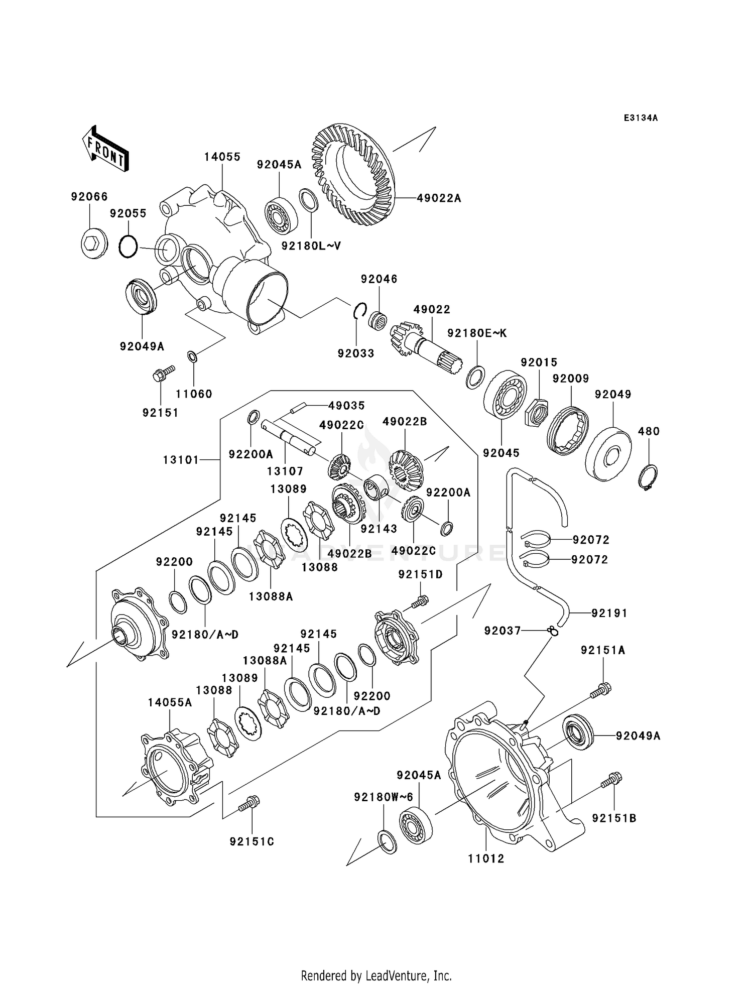 DRIVE SHAFT (DIFFERENTIAL)