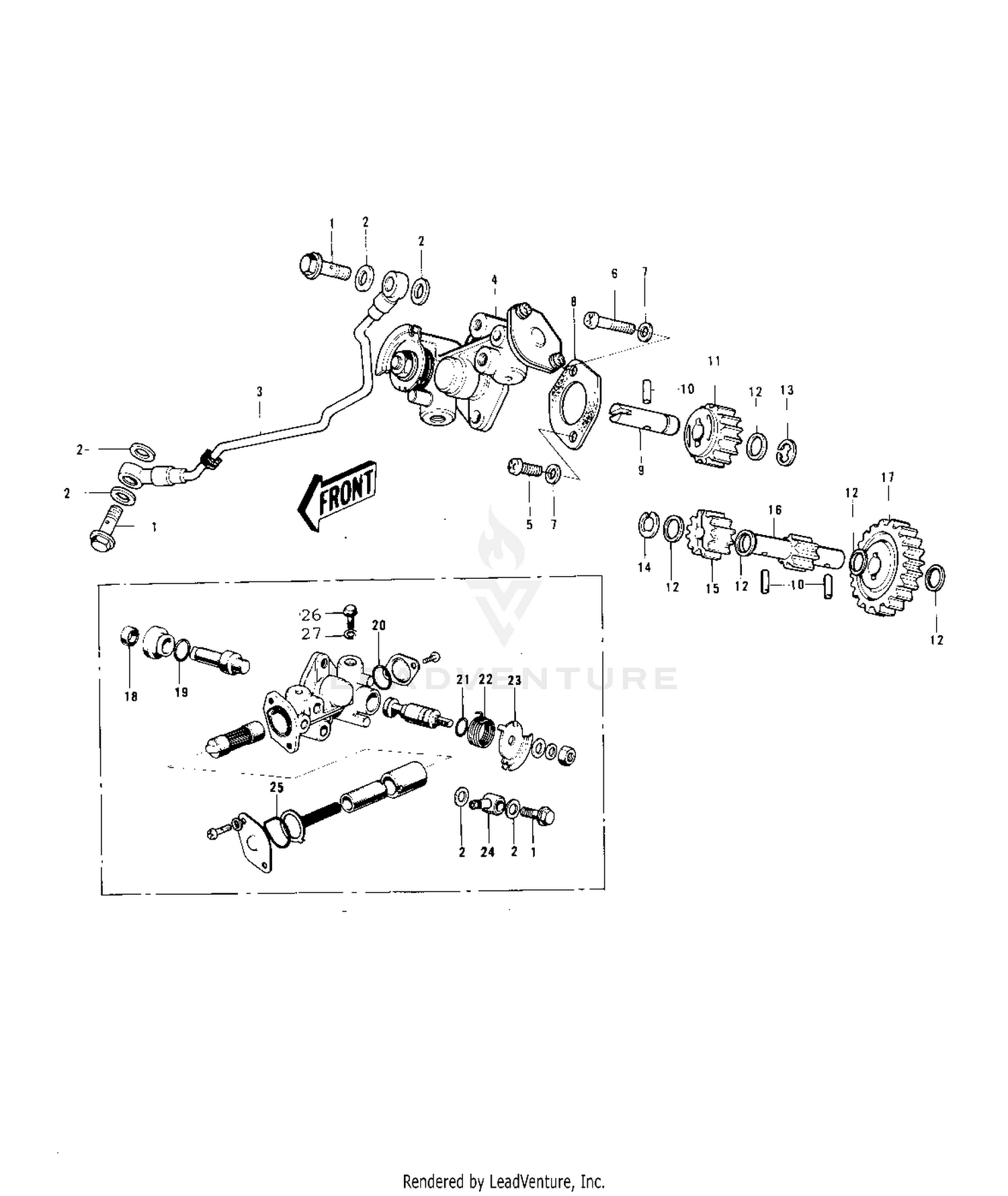 OIL PUMP ('76-'79)