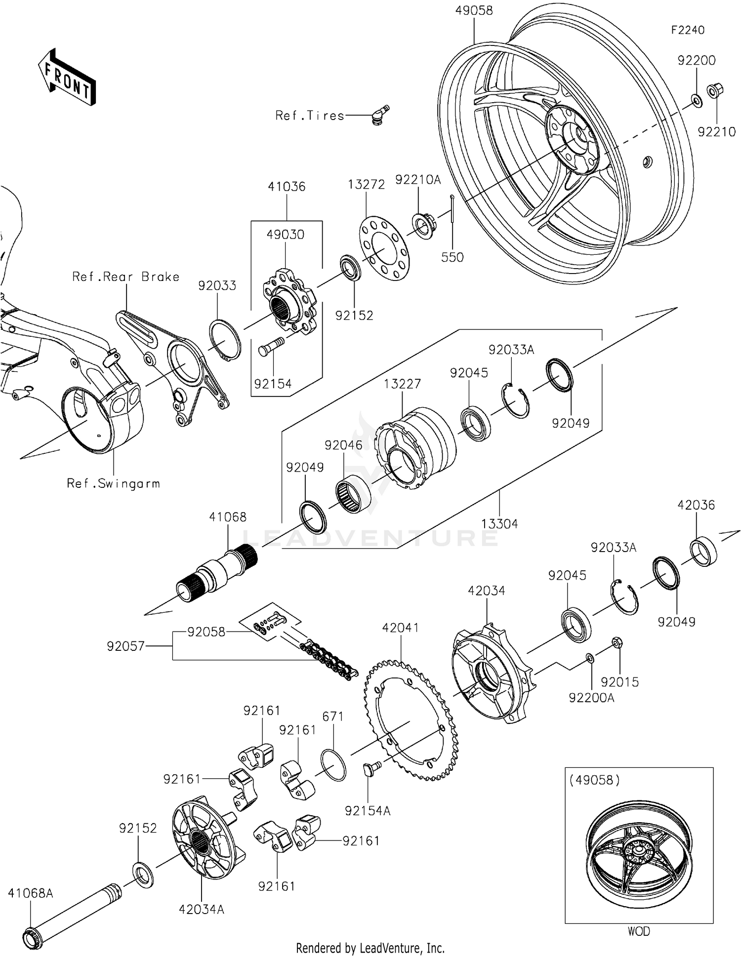 Rear Wheel/Chain