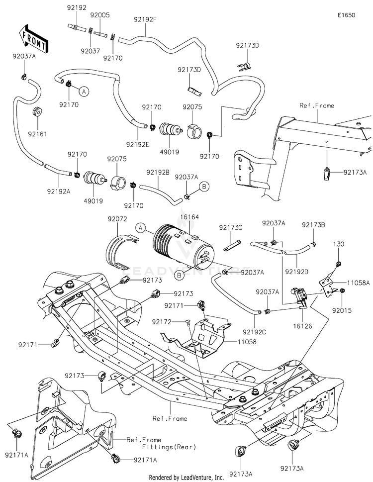 Fuel Evaporative System(Ca) Schematic